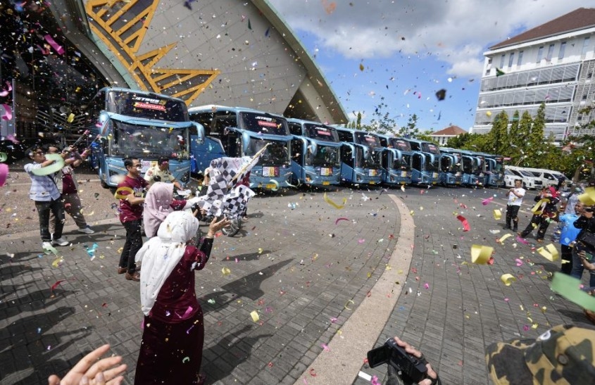 UMY Gelar Mudik Gratis bagi Mahasiswa, Sediakan 9 Bus