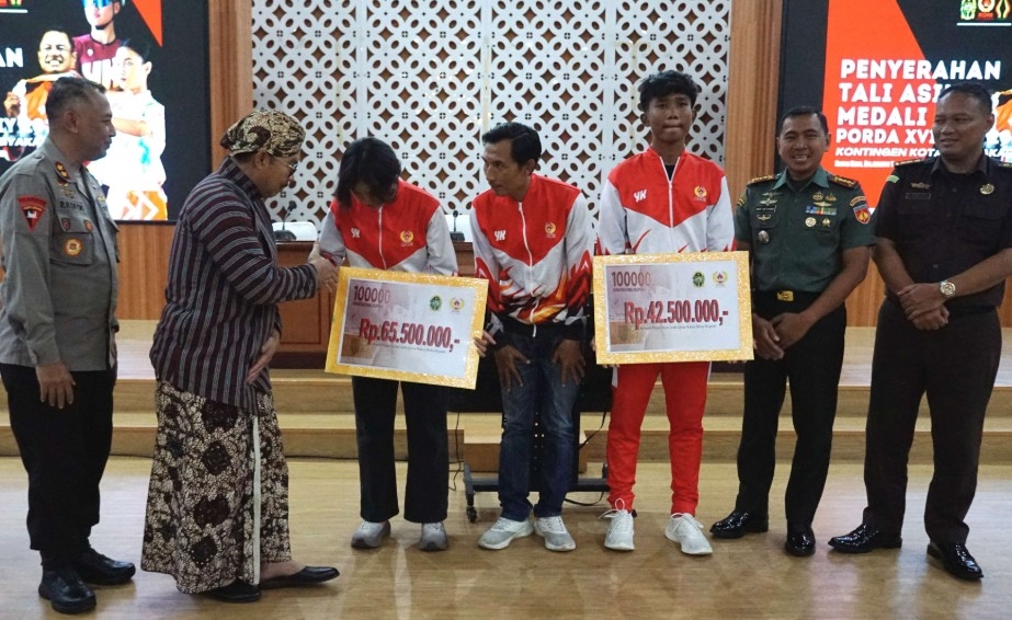 Diguyur Bonus Rp6,1 Miliar, Atlet Porda Kota Jogja Ucap Rasa Syukur