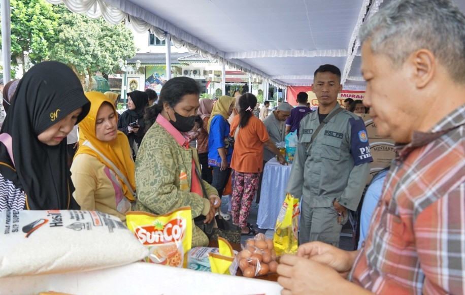 Pasar Murah Pemkot Jogja Diserbu Warga