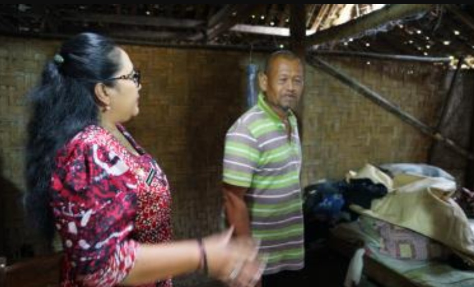 Di Gunungkidul Masih Ada Warga Miliki Rumah Berlantai Tanah, Dinding Bambu, Tidur dengan Alas Seadanya