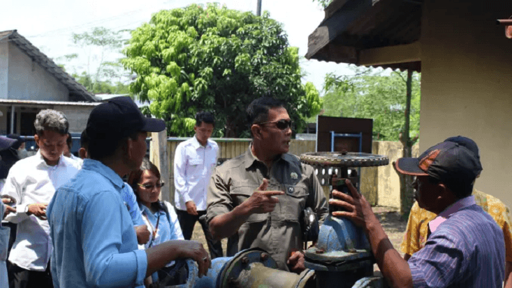 Komisi C DPRD DIY Cek Kerusakan Sumur Bor dan Saluran Irigasi di Purwomartani Kalasan