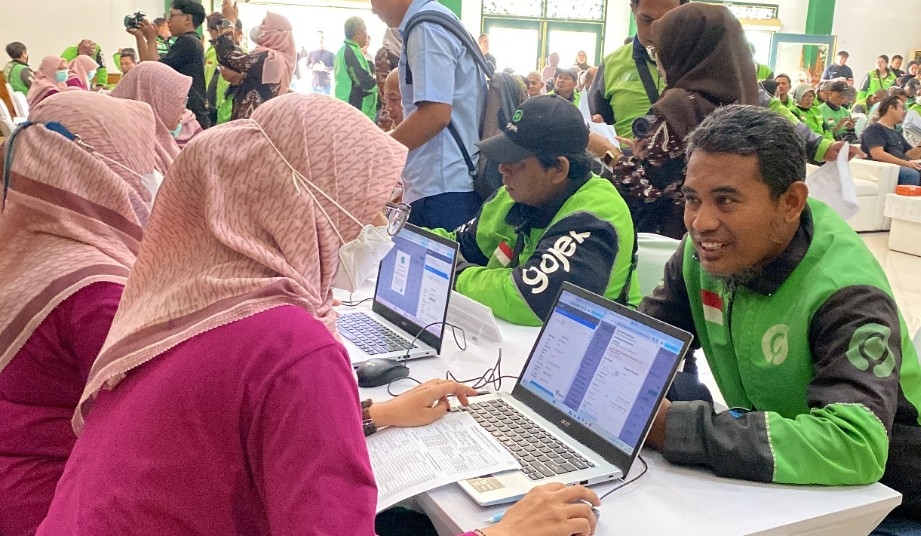 Suara Hati Pengemudi Ojek Online Jogja usai Cek Jalani Kesehatan Gratis: Kami Merasa Diperhatikan