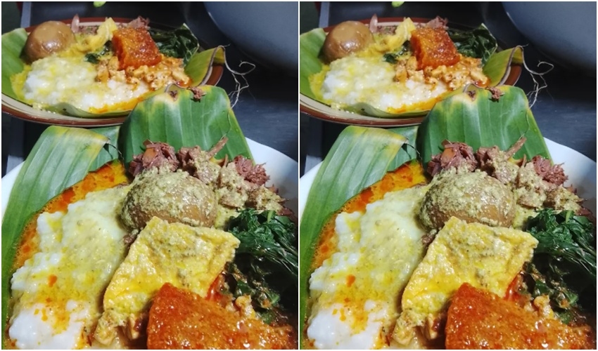 Kuliner Malam Gudeg Bu Warti, Menu Gudeg Bubur yang Rasanya Josjis