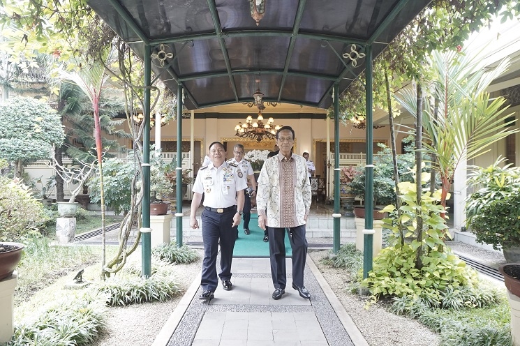 Bahas Penguatan Keamanan Maritim Laut Selatan, Badan Keamanan Laut RI Bertemu Gubernur DIY