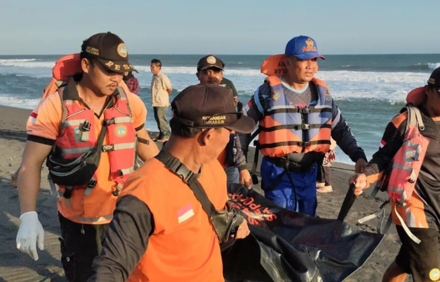 Kronologi Bocah 8 Tahun Terseret Ombak Pantai Goa Cemara Ditemukan 13 Km dari Lokasi Kejadian