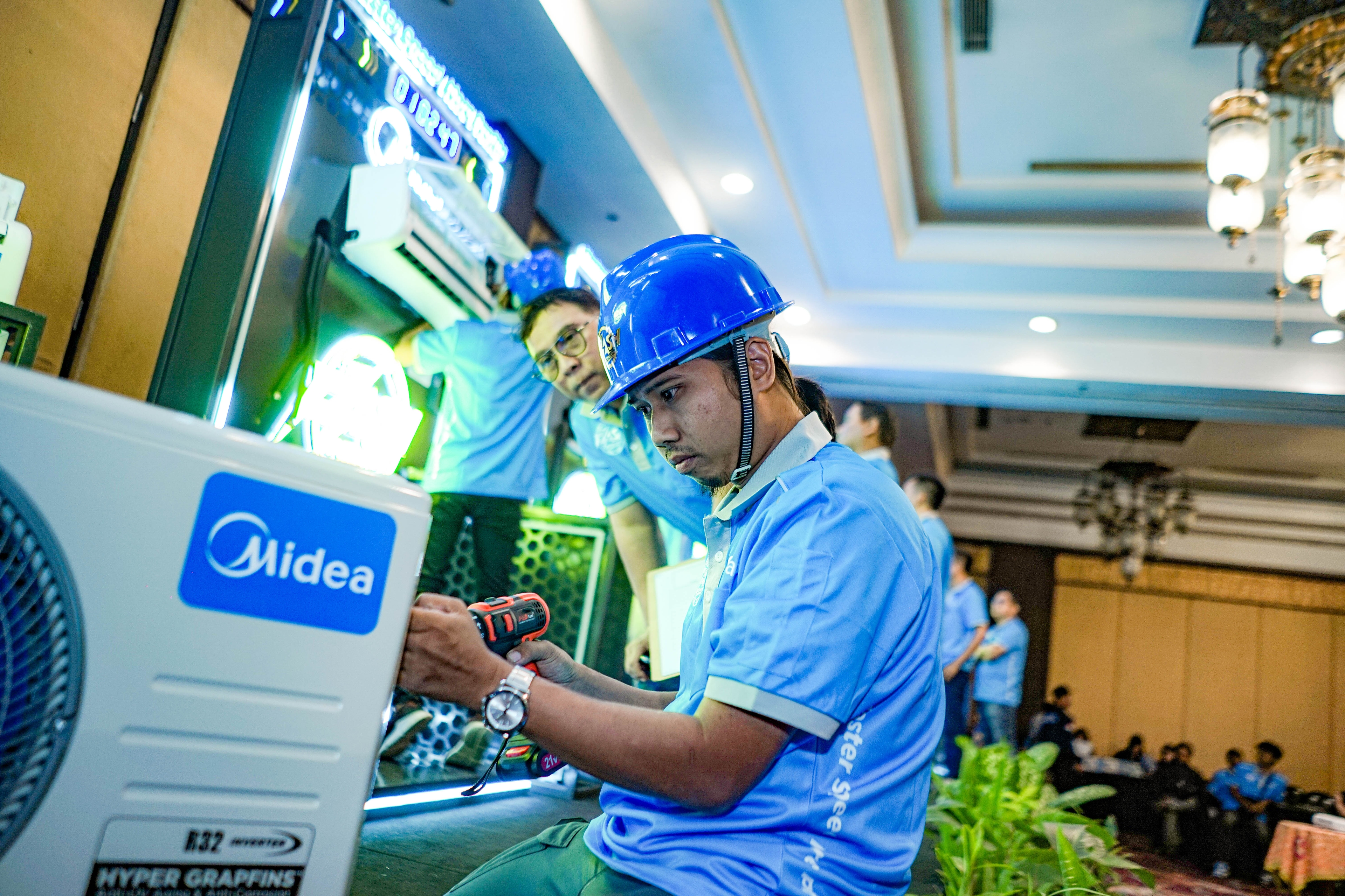 Yogyakarta Jadi Kota Keempat Turnamen Instalasi AC Terbesar se-ASEAN Midea