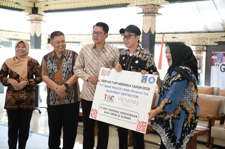 Pemkab Sleman dan Dunia Usaha Salurkan Bantuan Rp 6,7 M