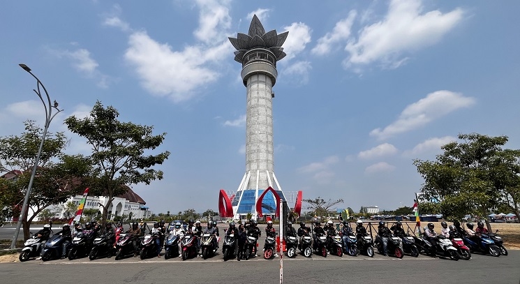 Astra Motor Yogyakarta Gelar Konvoi Merdeka Bersama Puluhan Bikers Rayakan HUT RI