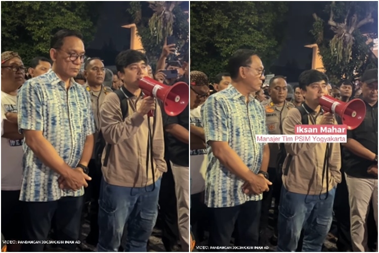 Tangan di Saku, Manajer PSIM Iksan Mahar Meminta Maaf