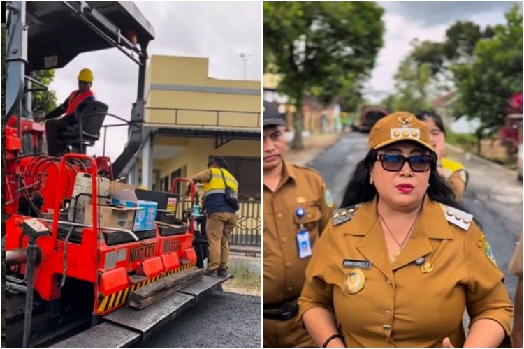 Cek Langsung Perbaikan Jalan, Bupati Endah Subekti Pastikan Anggaran Rp12 M Digunakan Sesuai Aturan