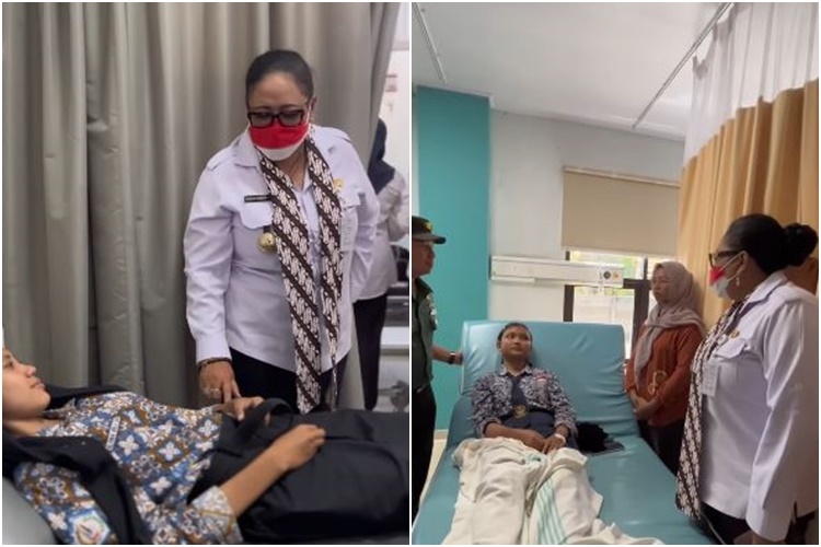 Viral, Bupati Gunungkidul Endah Subekti Ngamuk ke Kepala Dapur SPPG Gegara 695 Siswa Sekolah Keracunan MBG