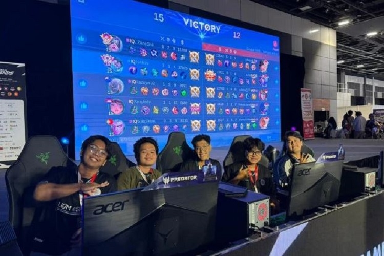 Tim eSports UGM Runner-up Campus Legends di Singapura