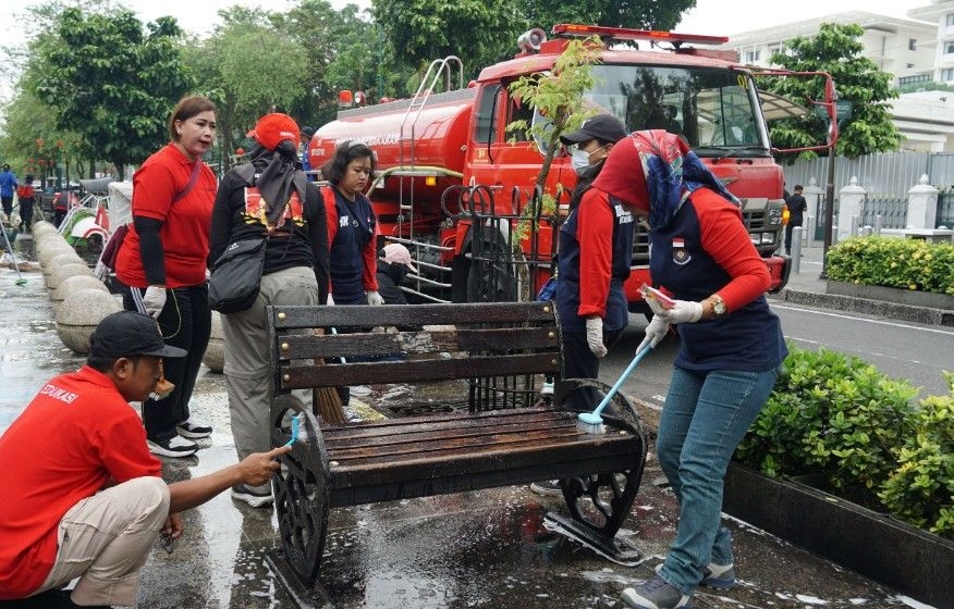 Wujudkan Jogja Berhati Nyaman, Pemkot Adakan Kerja Bakti Serentak di 14 Kecamatan Kota Jogja