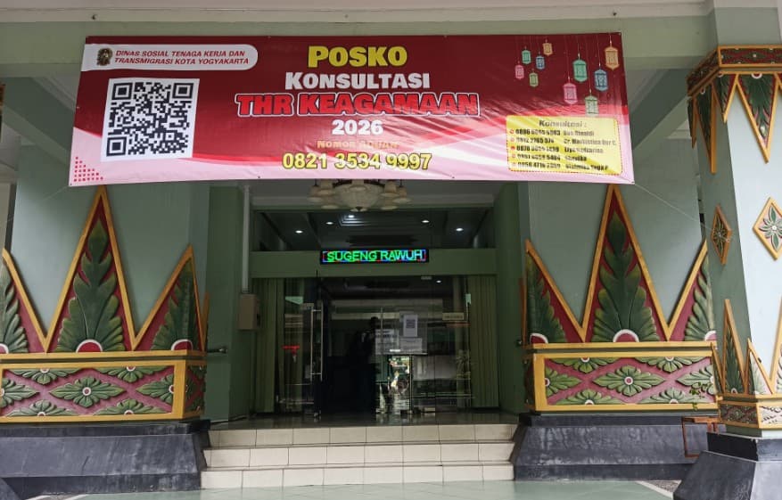 Pemkot Jogja Buka Layanan THR 2026, Layani Aduan Pekerja dan Pengusaha