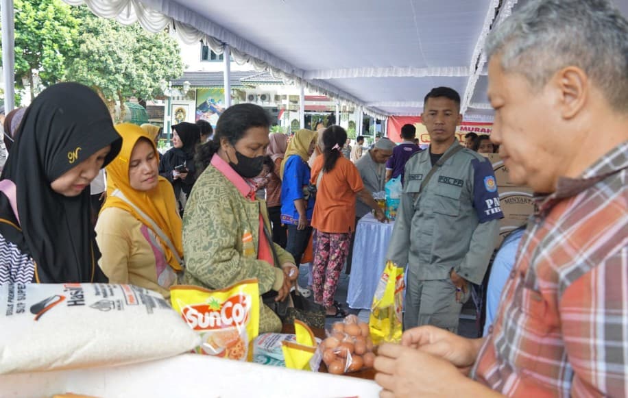Pasar Murah Pemkot Jogja Diserbu Warga