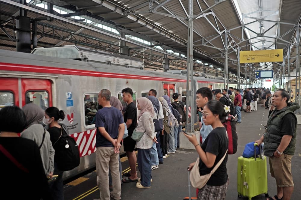 Hari Ke-8 Posko, KAI Commuter Wilayah 6 Yogyakarta Capai 355 Ribu Pengguna
