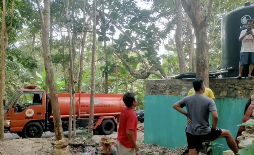 Bantul Mulai Dilanda Kekeringan, BPBD Salurkan Air Bersih 