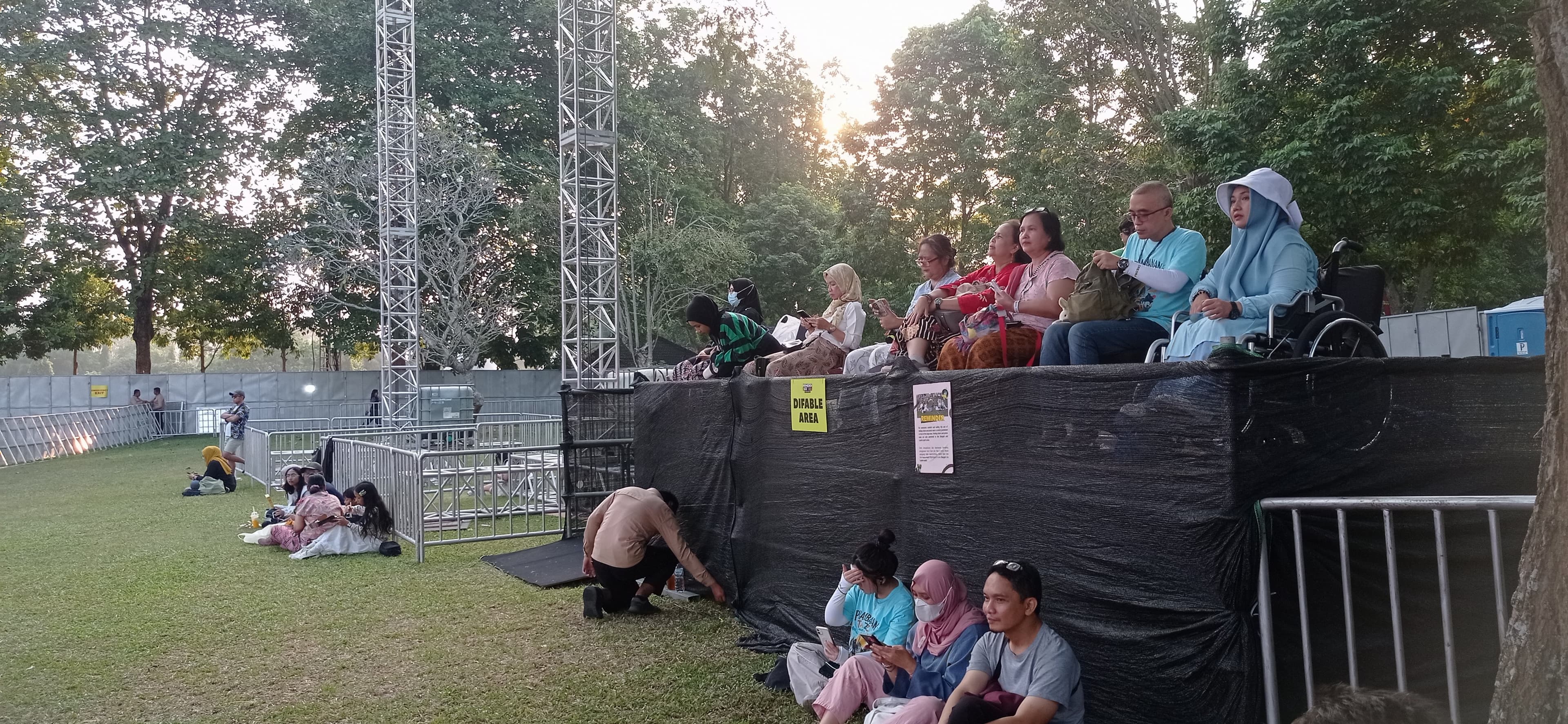 Disable Area bagi Penyandang Disabilitas Tersaji di Prambanan Jazz 2026