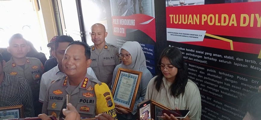 Mahasiswa Di Jogja Kejar Penjambret, Berbuah Penghargaan