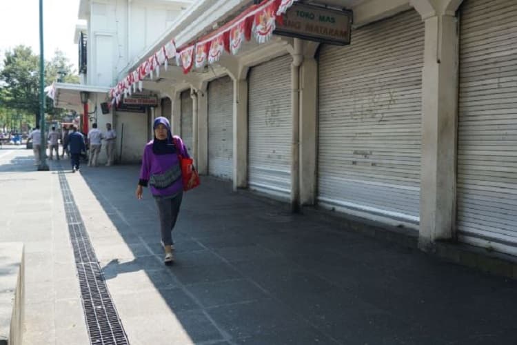 Aksi Demonstrasi 1 September Lumpuhkan Perekonomian Kawasan Malioboro