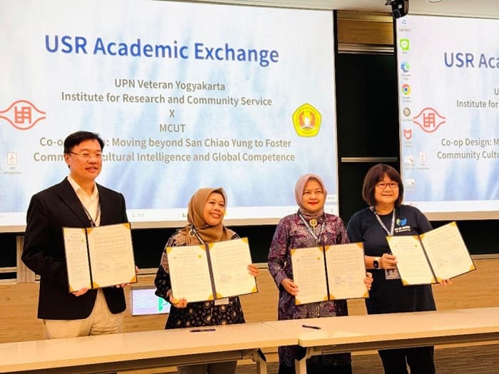 Wujudkan Kampus Berdampak Global, UPNVY Kerjasama dengan Kampus Di Taiwan