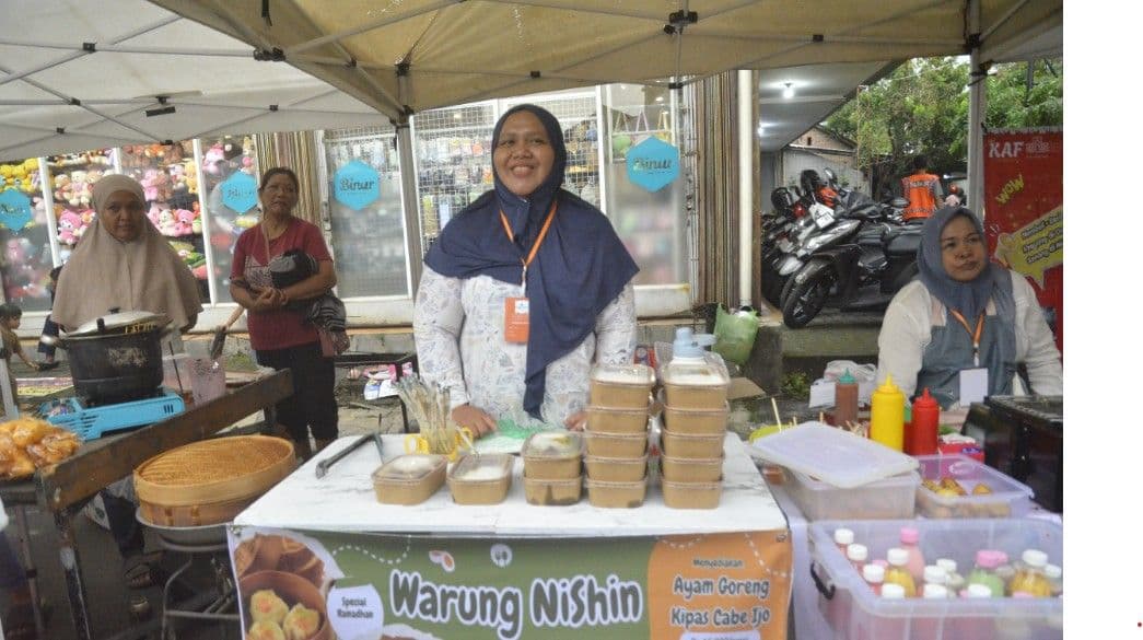 Bazar Ramadhan Kampung Glagah Resmi Dibuka, Wali Kota Jogja Ajak Masyarakat Membeli ke UMKM
