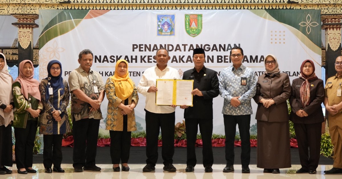 Tekan Inflasi, Sleman dan Magelang Resmikan Kerja Sama Gendhon Rukun