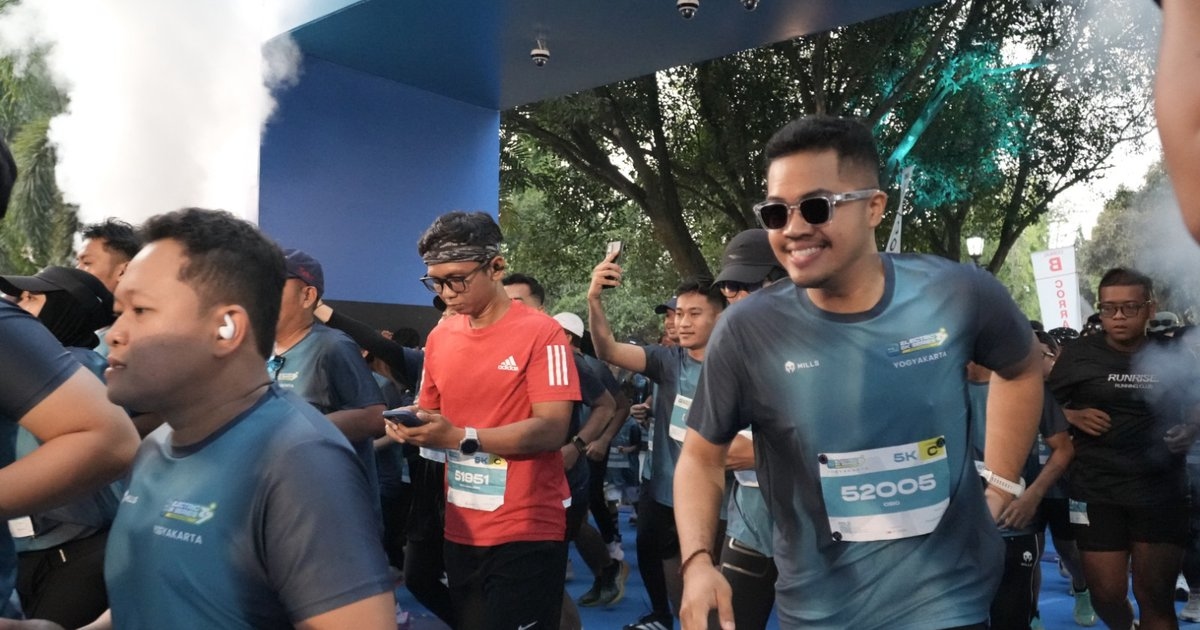 PLN Mobile Electric 5K Series Yogyakarta Diikuti 3.000 Pelari