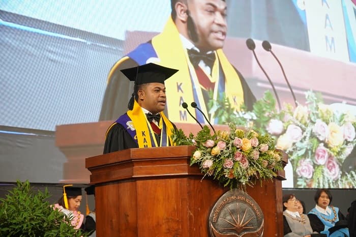 Penerima Asal Timor Leste Ini Jadi Perwakilan Wisudawan untuk Sambutan pada Wisuda UAJY