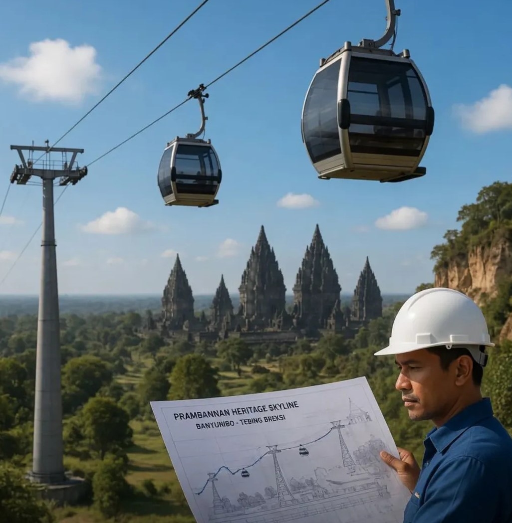 Prambanan Heritage Skyline, Andalan Wisata Baru di Sleman