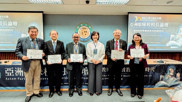 Hadiri Forum di Taiwan, UAJY Gelorakan Semangat Humanisme dan Kolaborasi Global