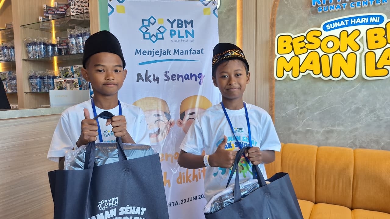Cerita di Balik Khitan Gratis PLN DIY, Konsol dan Bingkisan Bikin Anak Tak Merasa Sakit