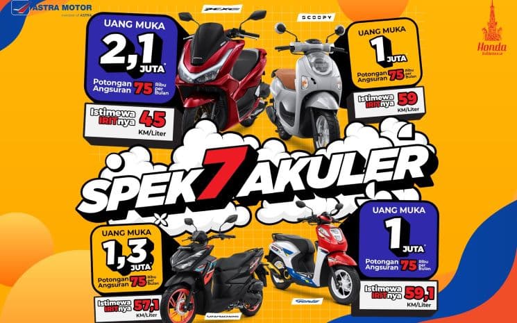 Juli SPEK7AKULER Hadir Bagi Konsumen Astra Motor Yogyakarta