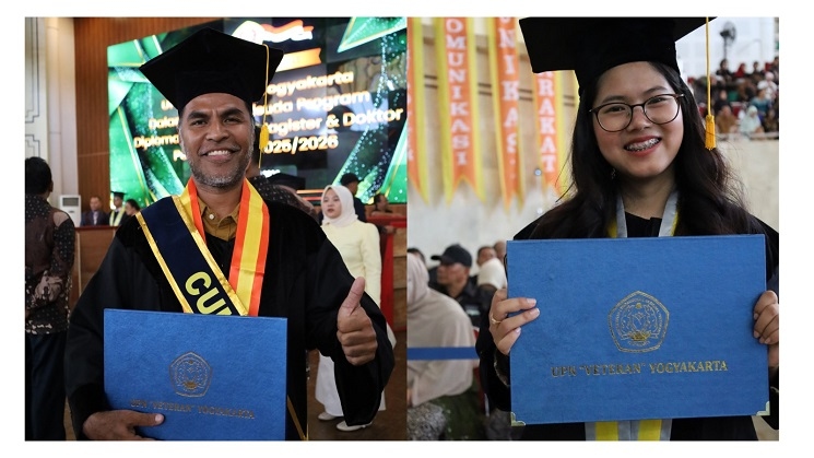 Mahasiswa Internasional dari Negara Ini Ikut Diwisuda di UPN 'Veteran' Yogyakarta