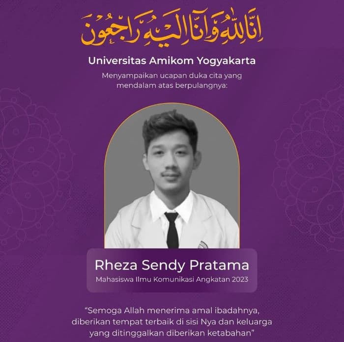 Ketua DPRD DIY Desak Polda Transparansi Terkait Kematian Rheza Mahasiswa Amikom Yogyakarta