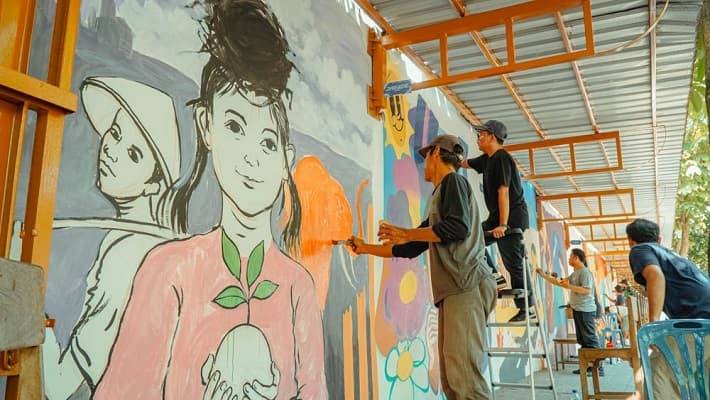 Dukung Kebebasan Berekspresi, UAJY Gelar Lomba Mural