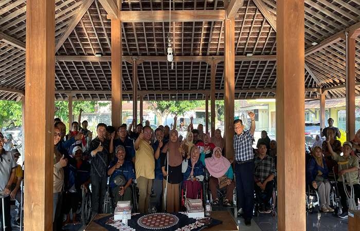 Ketua DPRD DIY Sambung Rasa Dengan Penyandang Disabilitas
