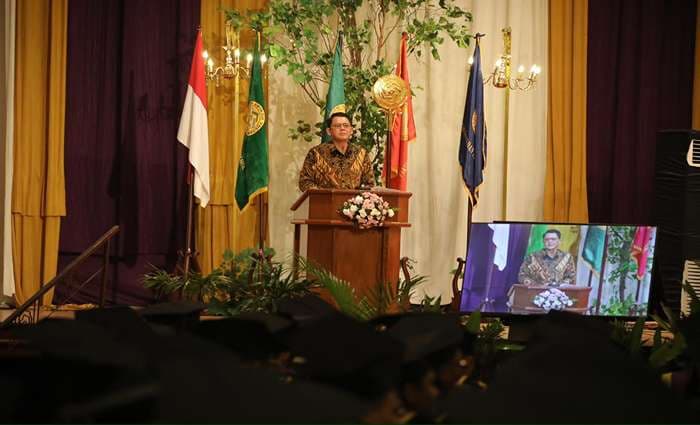 78 Penerima Program Beasiswa Sleman Pintar Berhasil Wisuda dari Universitas Amikom