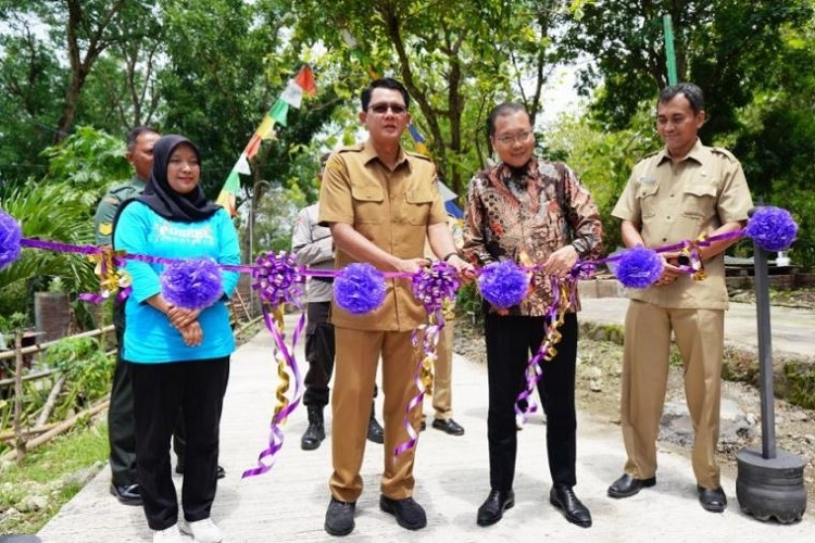 3 Proyek Infrastruktur Padat Karya Diresmikan, Wabup Sleman: Wujud Nyata Gerakkan Ekonomi Masyarakat