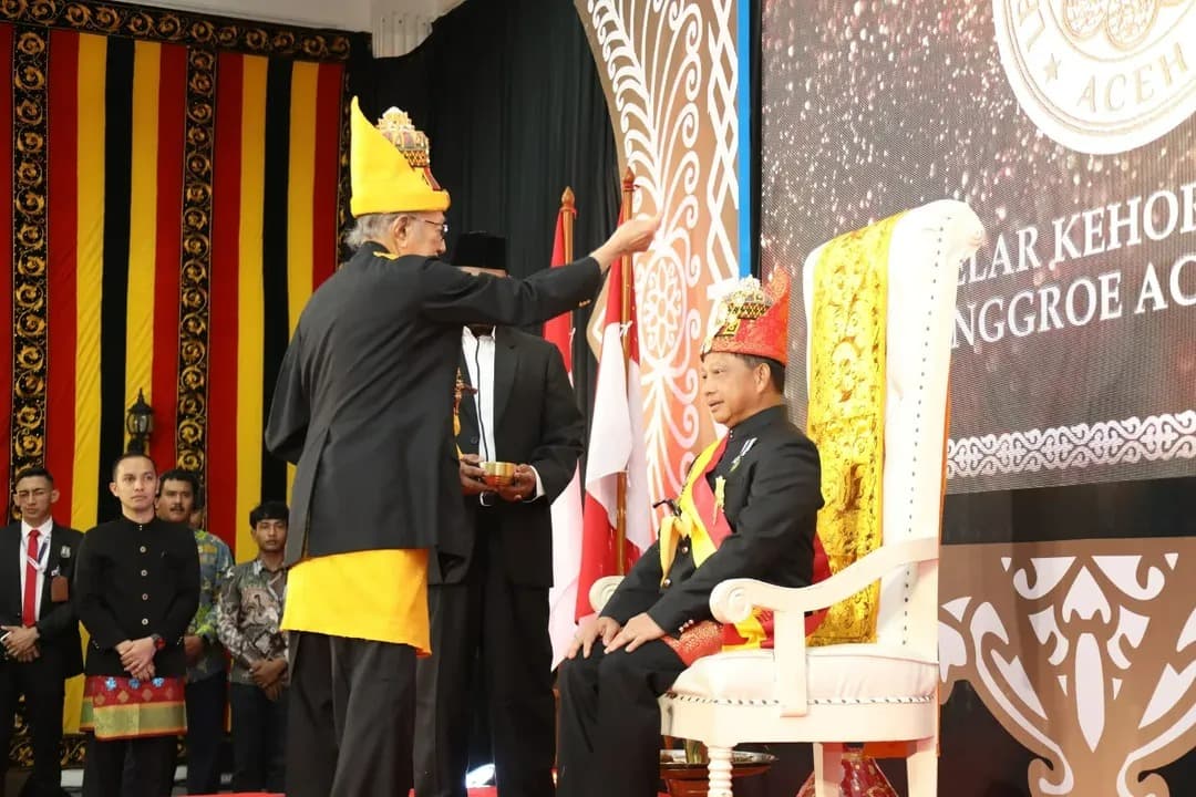 Alasan Tito Karnavian Mendapatkan Gelar Petua Panglima Hukom Nanggroe