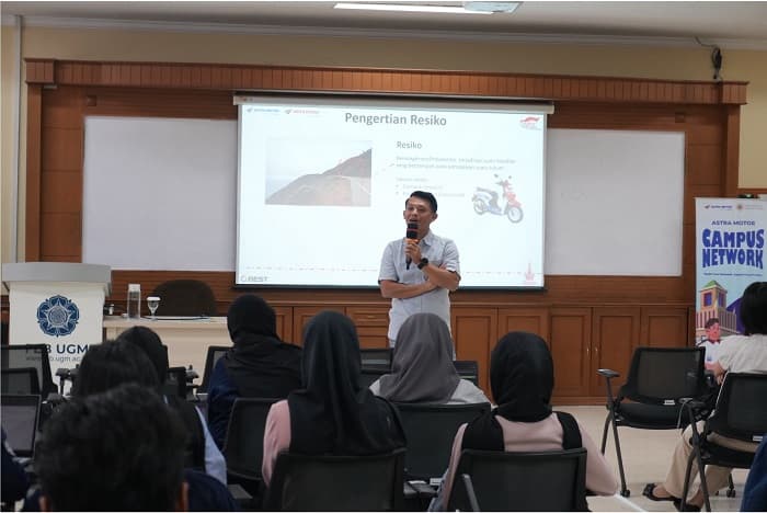 Astra Motor Yogyakarta Bagikan Pengetahuan Seputar Manajemen Risiko Kepada Mahasiswa UGM