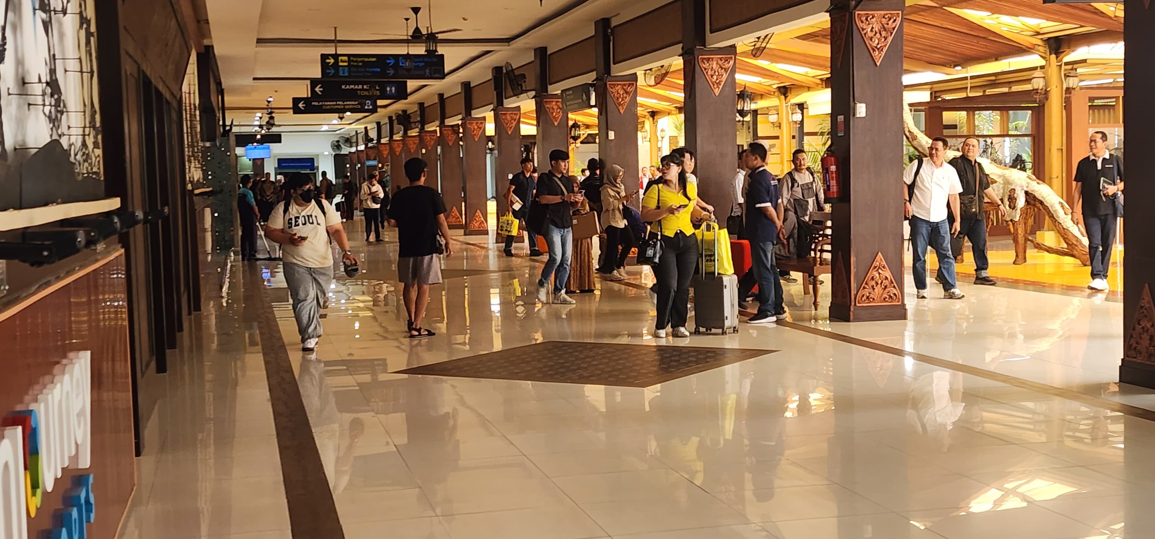 Sepekan Pembukaan Posko Nataru, Penumpang Bandara Adisutjipto Naik 80%