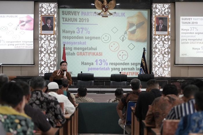 Sosialisasi Anti Korupsi di Sleman, KPK Sebut Gratifikasi Sering Disalah Artikan sebagai Tanda Terima Kasih