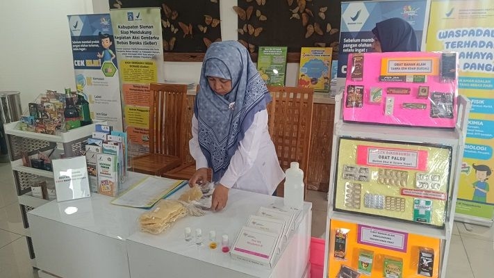 BBPOM Yogyakarta Temukan Bahan Berbahaya Dijual Pedagang Pasar Tradisional di Sleman